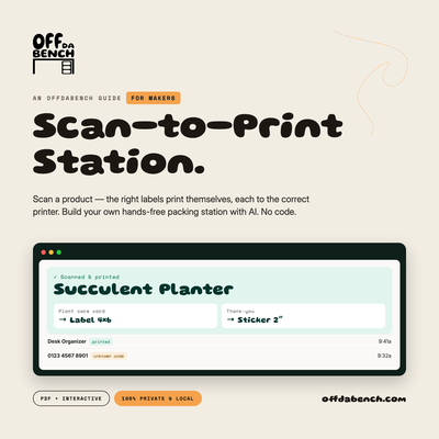Scan-to-Print Station