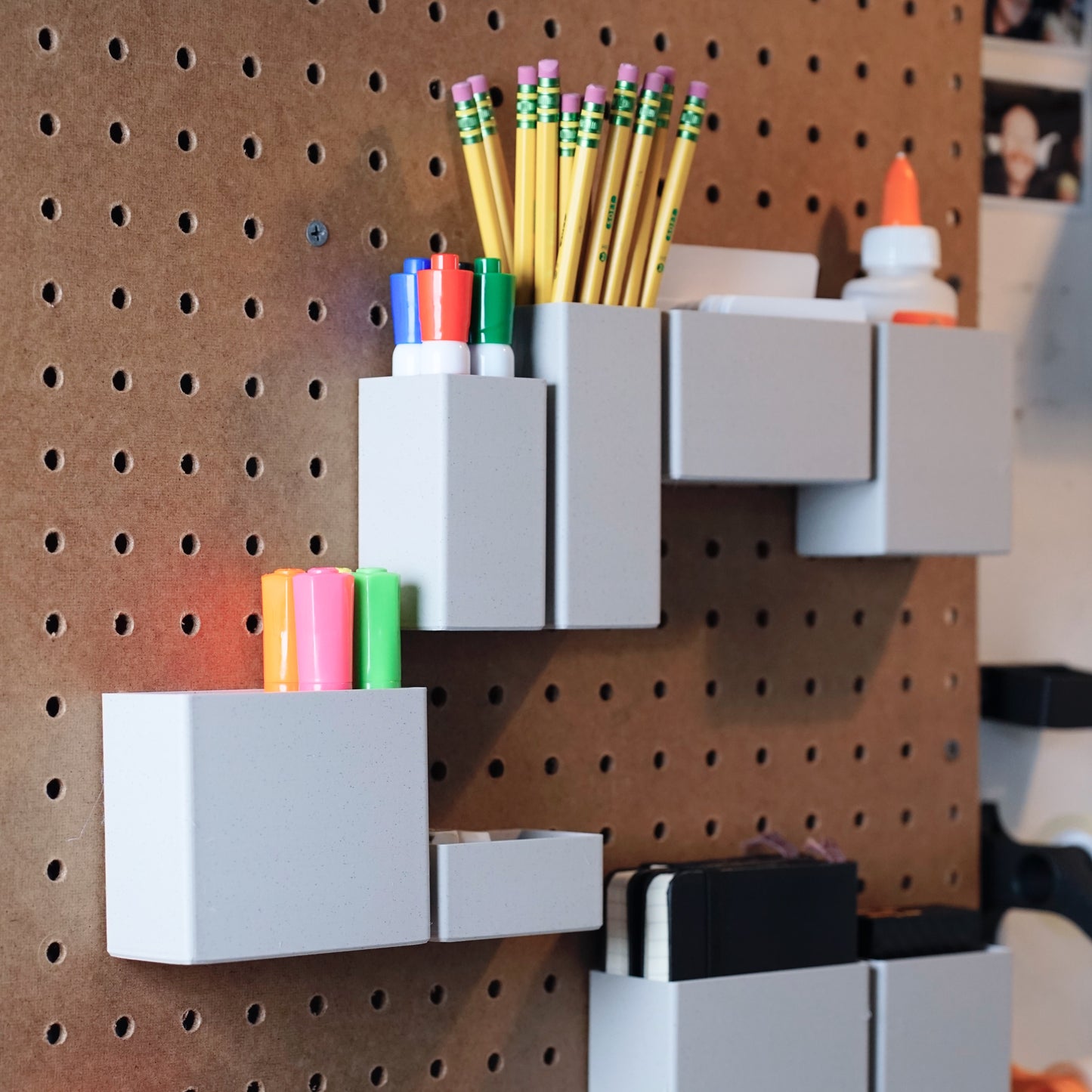 Pegboard Mega Bin Pack STL
